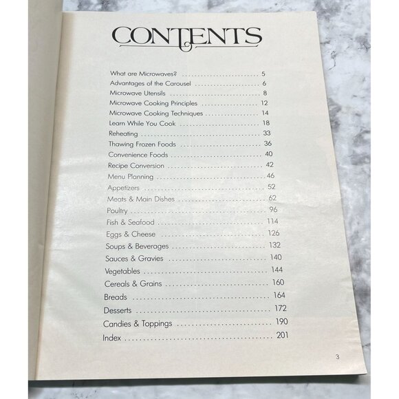Vintage Sharp Carousel Microwave Cookbook 1981 Recipe Book Paperback - Picture 2 of 9